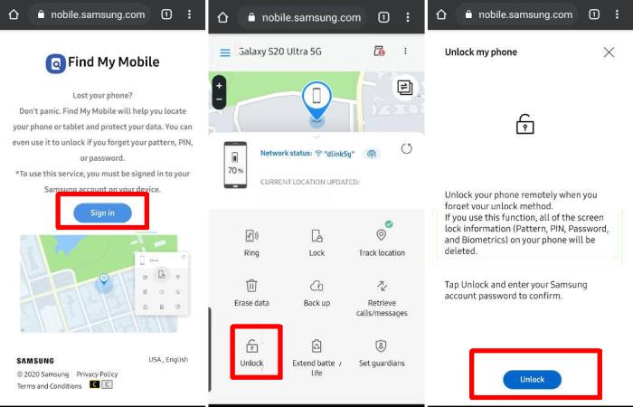 Cara Reset Pola Samsung A12