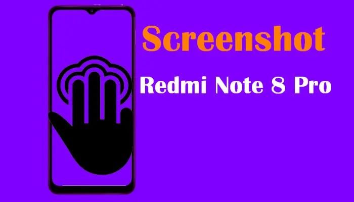Cara Screenshot Redmi Note 8 Pro