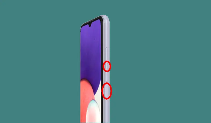 Cara Screenshot Samsung A22 5G Dengan Tombol