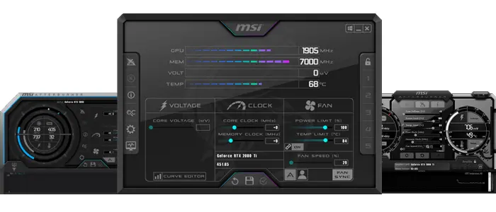 Tool Overclock MSI Afterburner