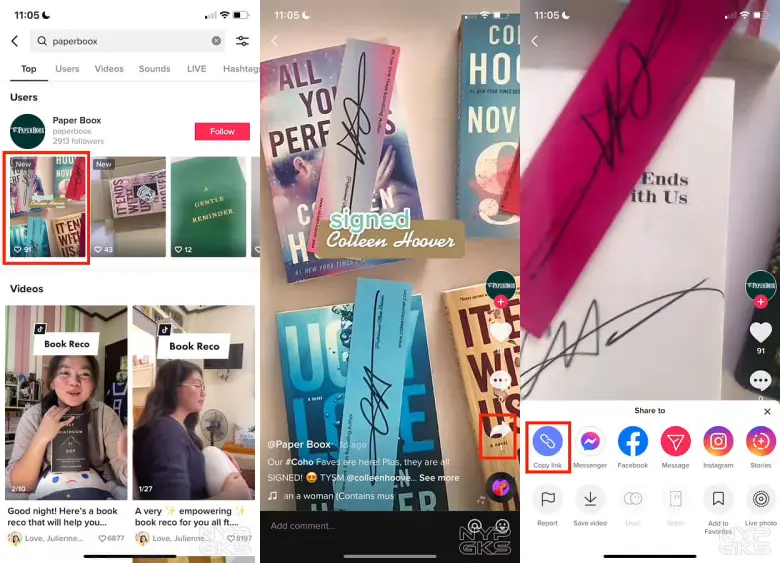 Cara Mendapatkan URL Video Tiktok