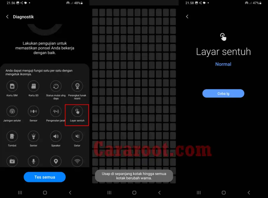 Cara Cek Layar Samsung Menggunakan Samsung Members