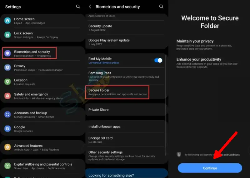 Cara Mengaktifkan Secure Folder Samsung